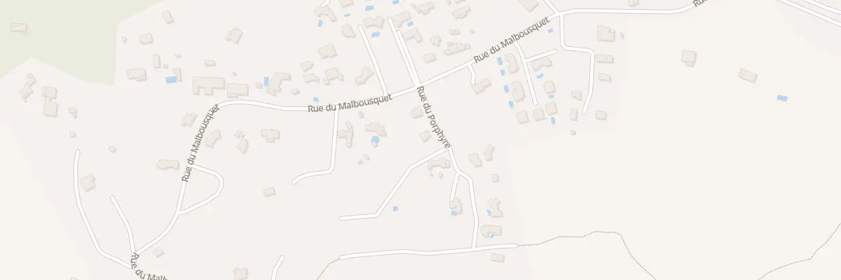 Plan du 731 Rue du MALBOUSQUET à Fréjus