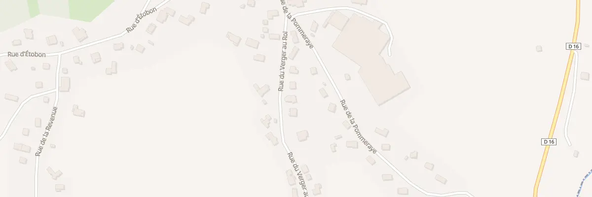 Plan du 9 Rue du Verger au Roi à Chenebier