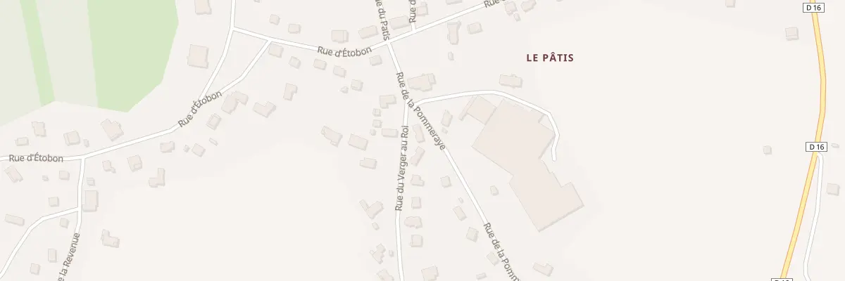 Plan du 1B Rue du Verger au Roi à Chenebier