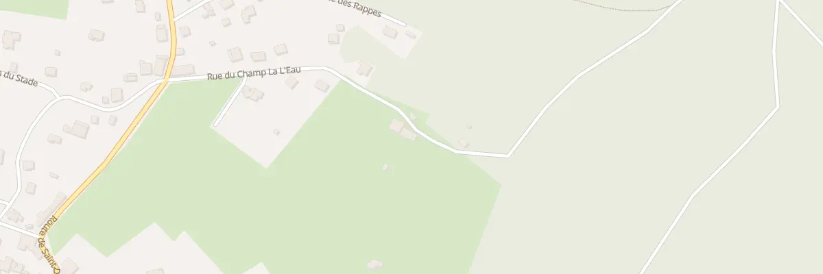 Plan du 310 Rue du Champ la l’Eau à Housseras