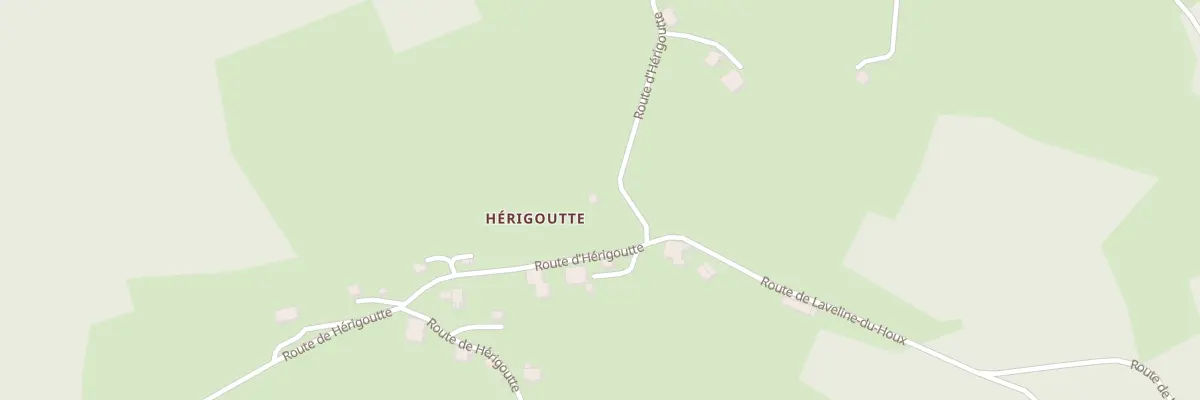 Plan du 6110 Herigoutte à Laveline-du-Houx
