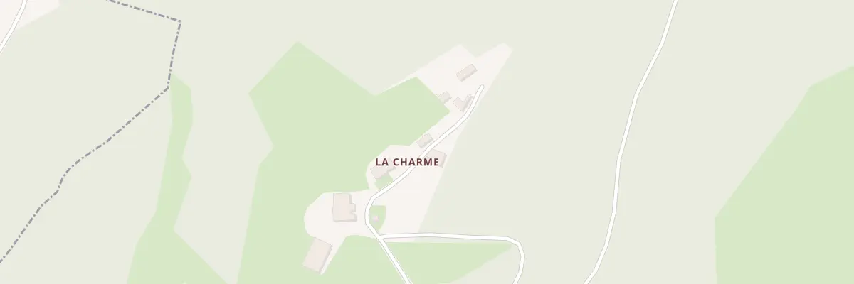 Plan du 3 La Charme à Écot