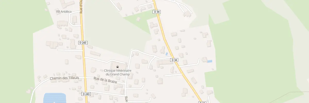 Plan du 20B Rue du Mal de Lattre à Vagney