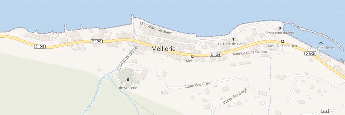 Plan du 32 Rue Nationale à Meillerie