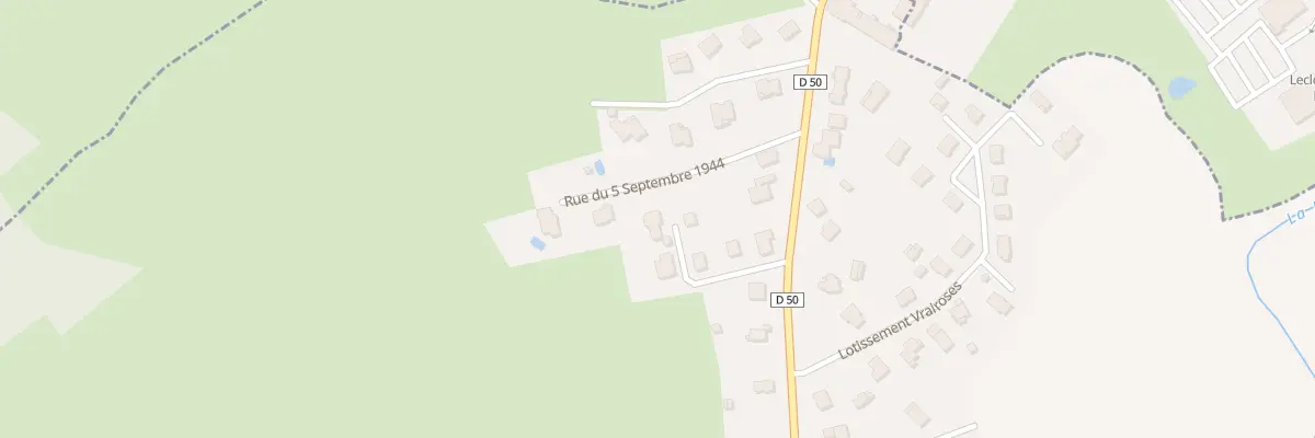 Plan du 6 Rue Vrairoses à Champ-le-Duc