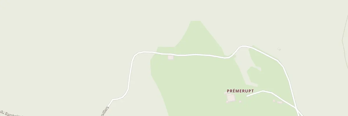 Plan du 59 Rte du Haut du Tôt à Vagney
