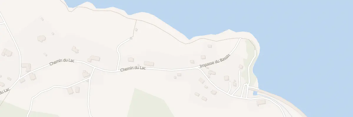 Plan du 21B Che du Lac à Champagney