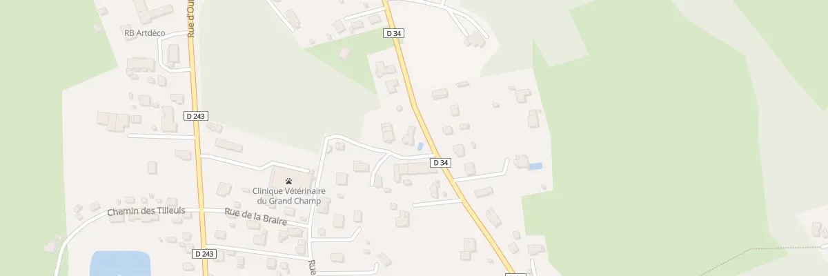 Plan du 22 Rue du Mal de Lattre à Vagney