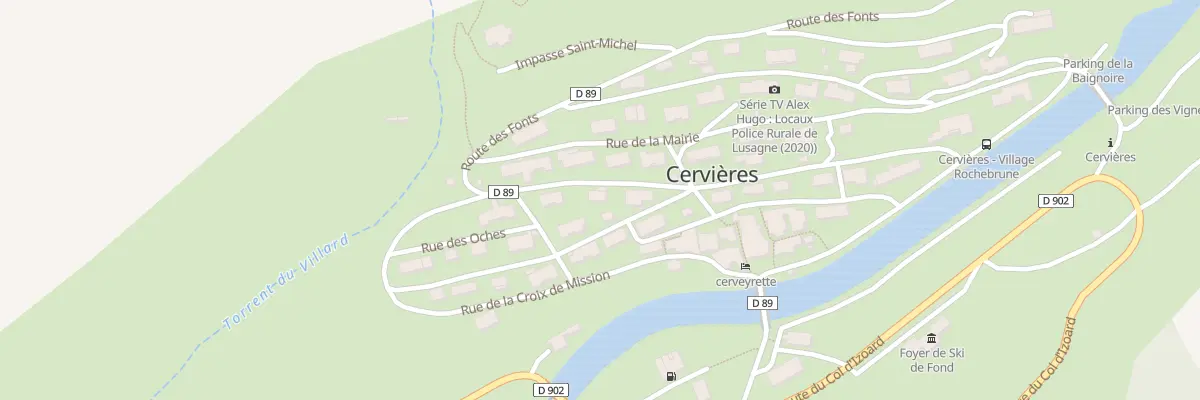 Plan du 5054 Le Chef Lieu à Cervières