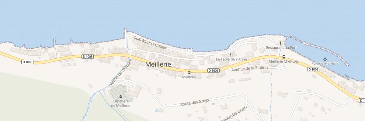 Plan du 103 Rue des Pêcheurs à Meillerie