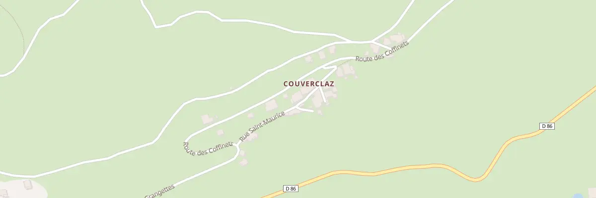 Plan du 364 Rte des Coffinets aux Chapelles
