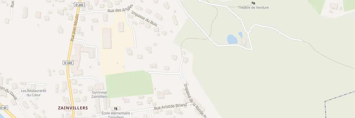 Plan du 2 Imp de la Ronde Pierre à Vagney