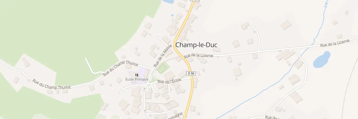 Plan du 9 Rue du 5 Septembre 1944 à Champ-le-Duc