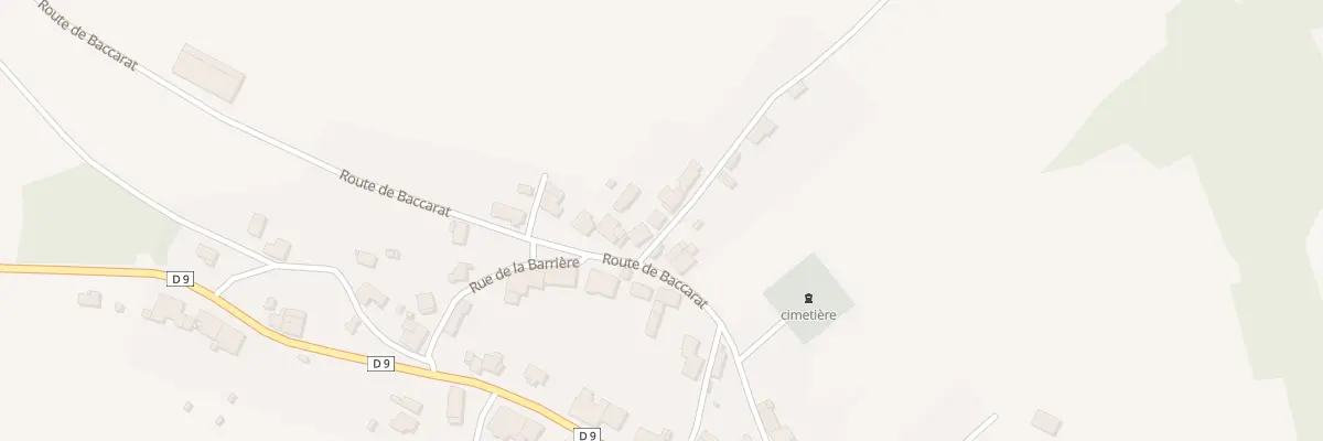 Plan du 1 Rue du Pre des Roses à Sainte-Barbe