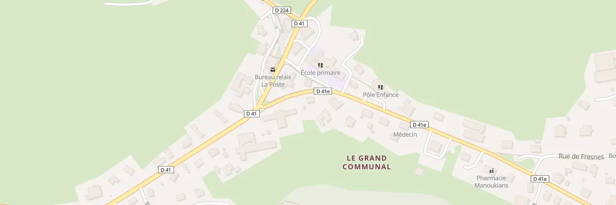 Plan du 35 Rue du Grand Communal à Bonnétage