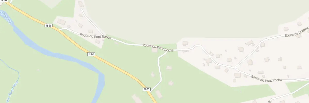 Plan du 4 Rte du Pont Roche à Ferdrupt