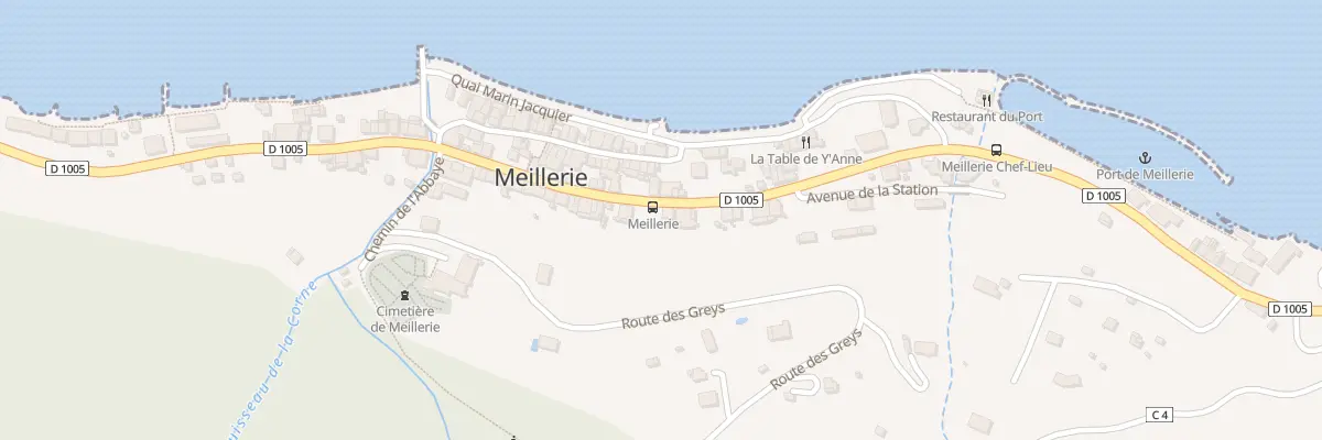 Plan du 38 Rue Nationale à Meillerie