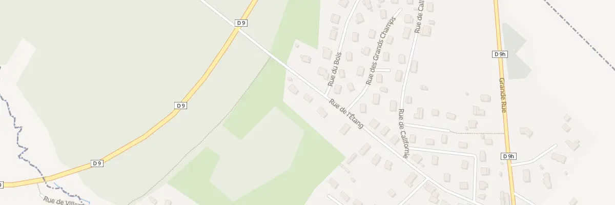 Plan du 25 Rue de l’Étang à Couthenans