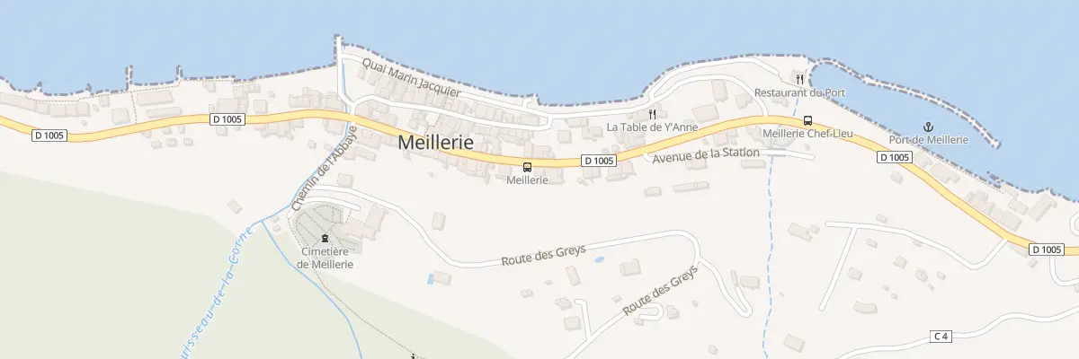 Plan du 38 Rue Nationale à Meillerie