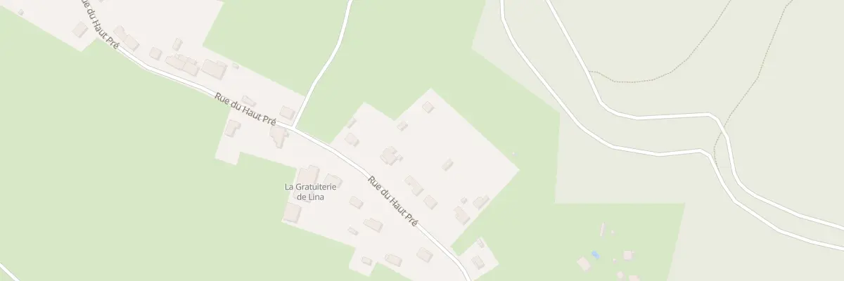 Plan du 601 Rue du Haut Pré à Housseras