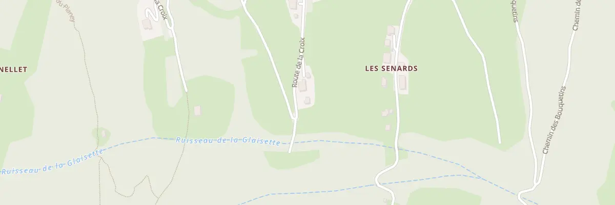 Plan du 881 Rte de la Croix à Saint-Gervais-les-Bains