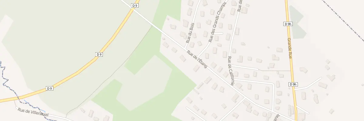 Plan du 23 Rue de l’Étang à Couthenans