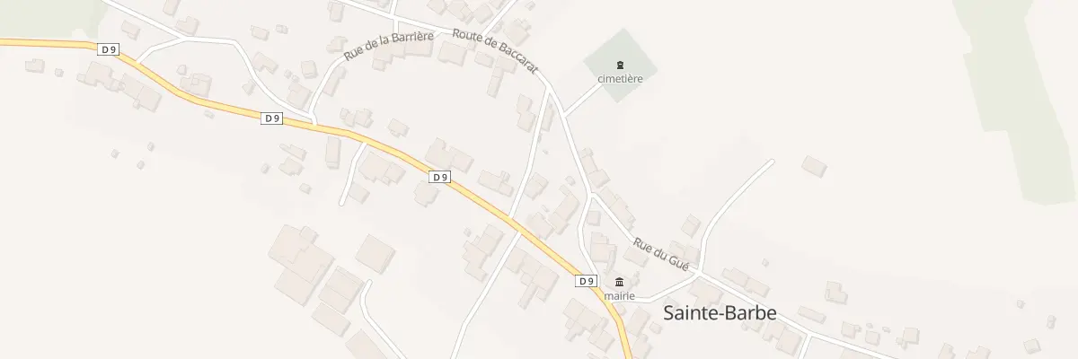 Plan du 4 Rte de Ménil à Sainte-Barbe