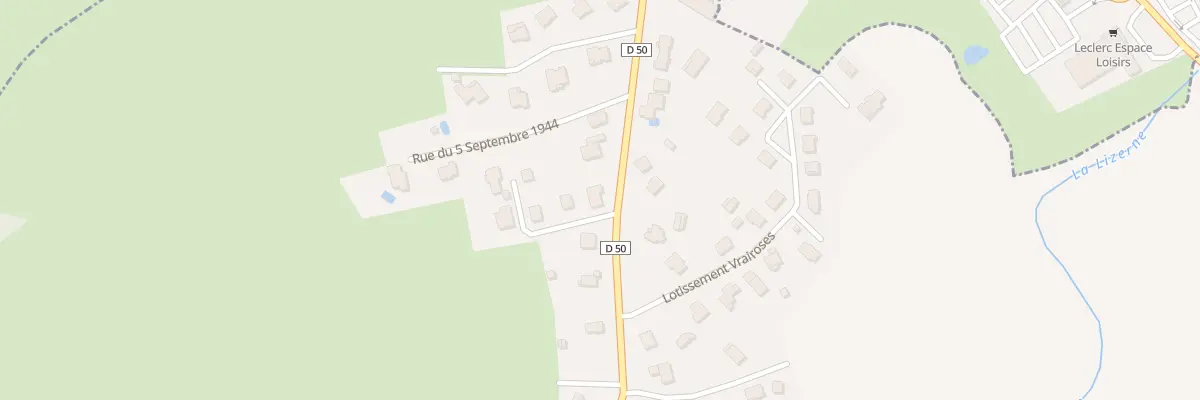 Plan du 35 Rue du 5 Septembre 1944 à Champ-le-Duc