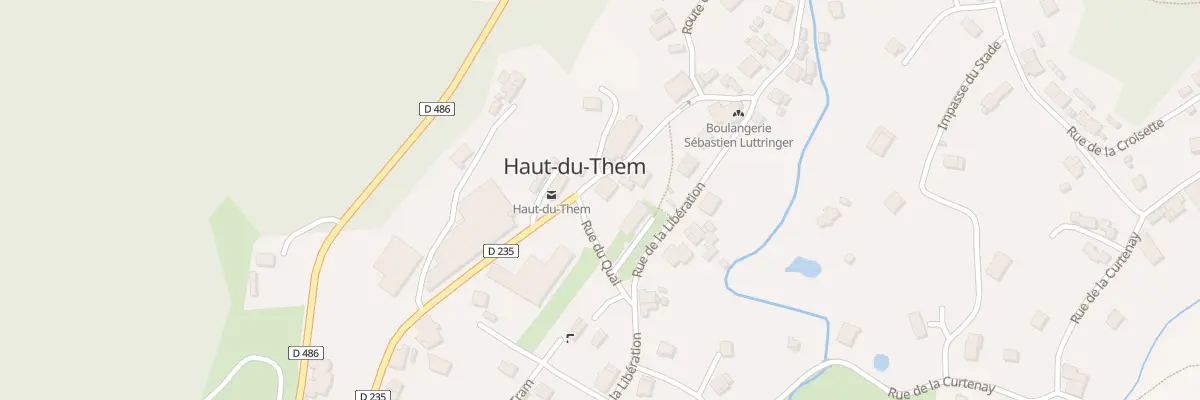 Plan du 22 Rue de la Vierge à Haut-du-Them-Château-Lambert