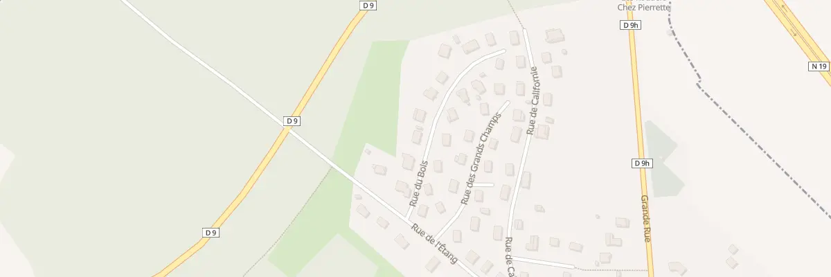 Plan du 5 Rue du Bois à Couthenans