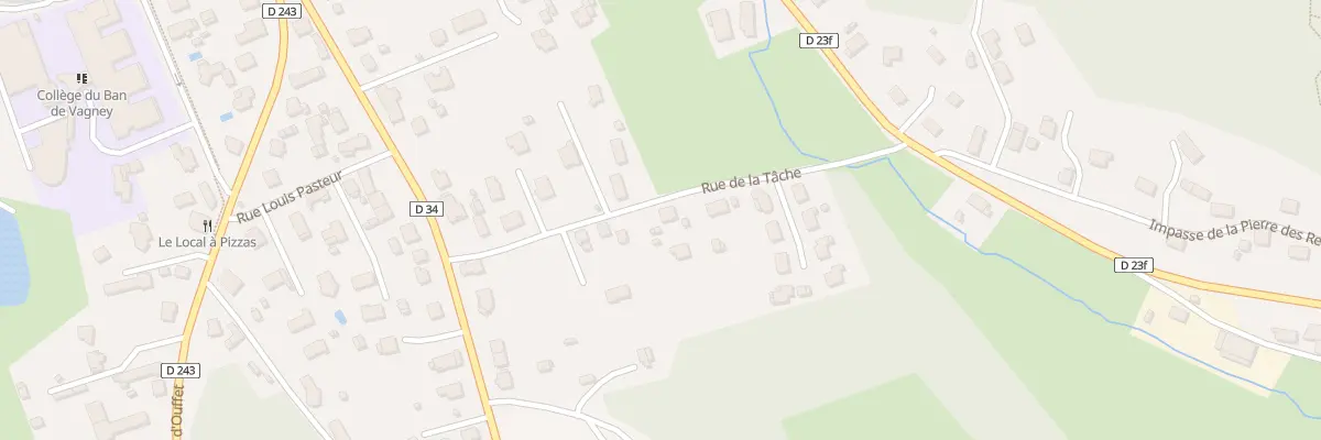 Plan du 6 Rue de la Tâche à Vagney