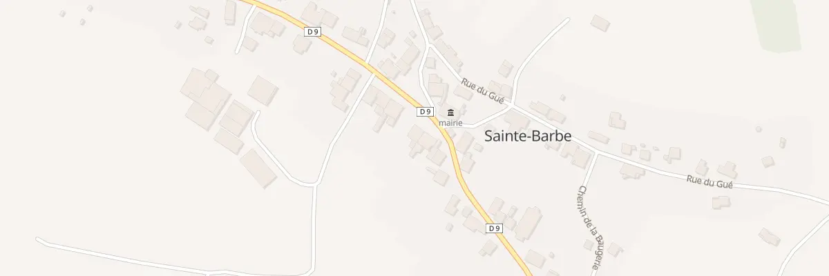 Plan du 4 Pl de la Mairie à Sainte-Barbe