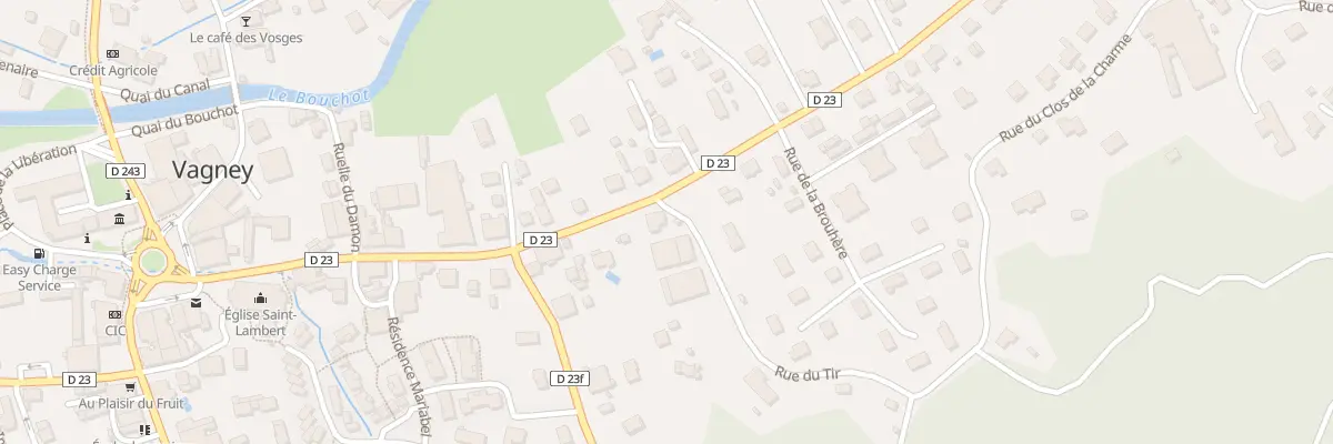 Plan du 24 Rue Robert Claudel à Vagney