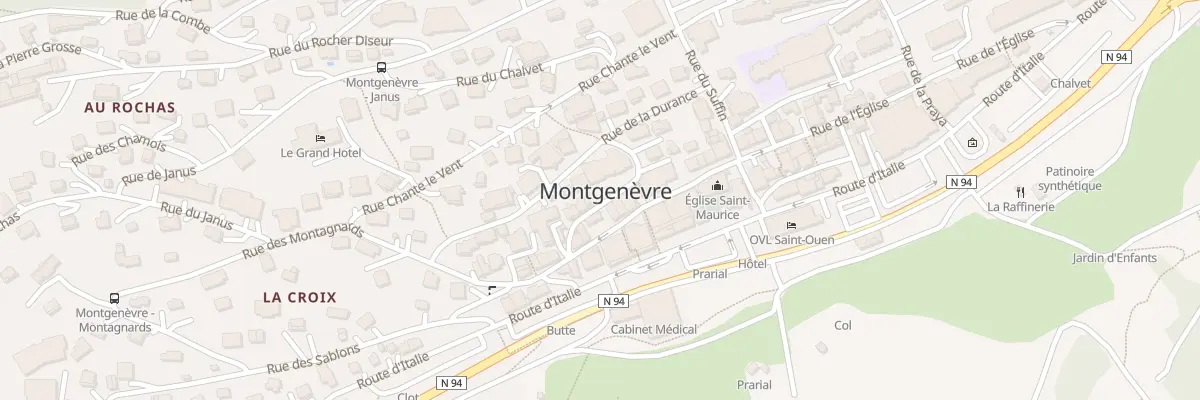 Plan du 6049 Le Chef Lieu à Montgenèvre