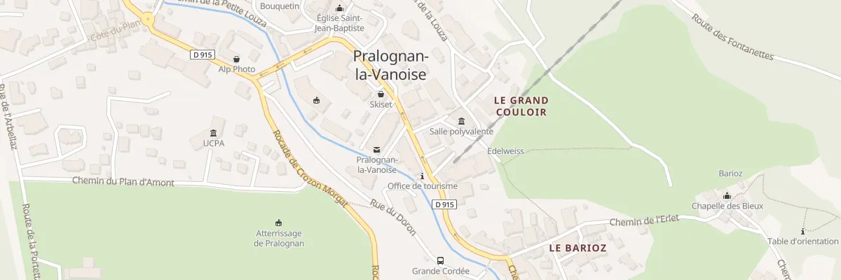 Plan du 194 Av de Chasseforêt à Pralognan-la-Vanoise