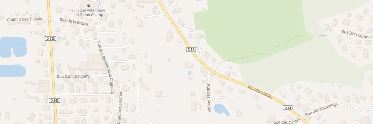 Plan du 28 Rue du Mal de Lattre à Vagney