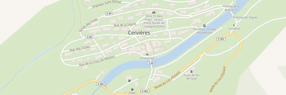 Plan du 5023 Le Chef Lieu à Cervières