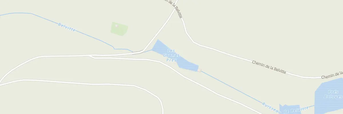 Plan du 1 Che de la Belvitte à Sainte-Barbe