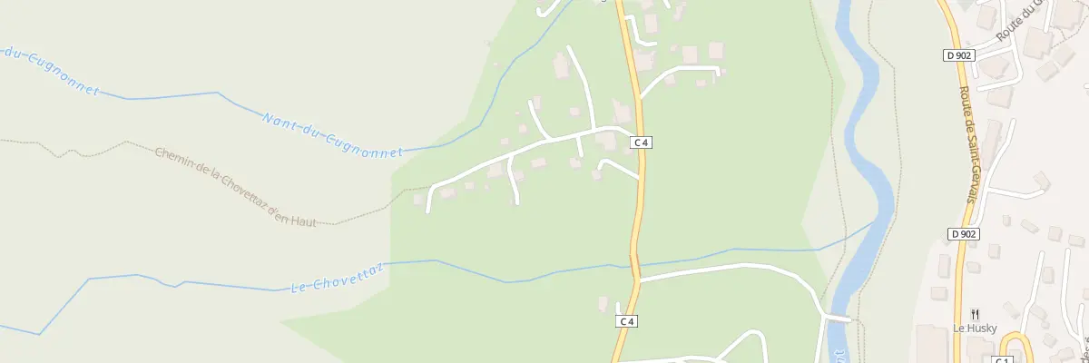 Plan du 93 Che de la Chovettaz d’En Haut aux Contamines-Montjoie