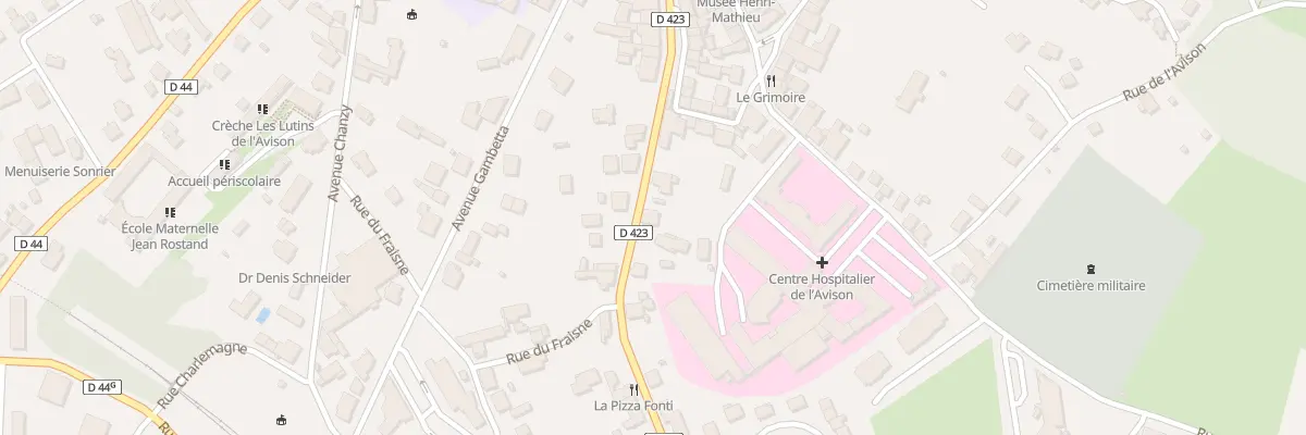 Plan du 17 Rue Abel Ferry à Bruyères