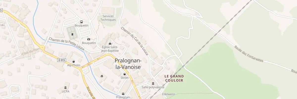 Plan du 30 Che du Col de la Louza à Pralognan-la-Vanoise