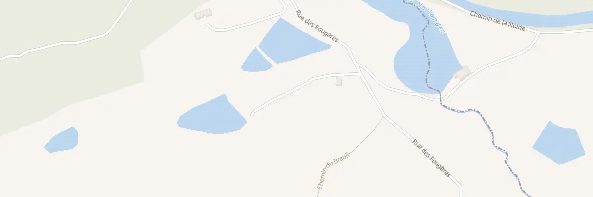 Plan du 9 Rue des Fougères à Échavanne