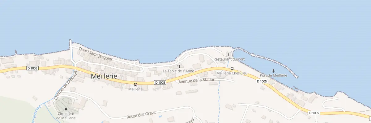 Plan du 54 Rue des Pêcheurs à Meillerie