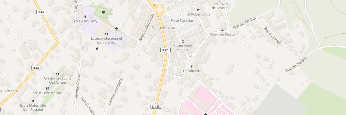 Plan du 3 Rue des Capucins à Bruyères
