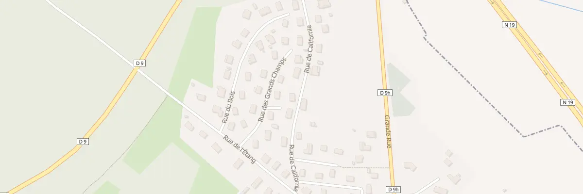 Plan du 10 Rue des Grands Champs à Couthenans