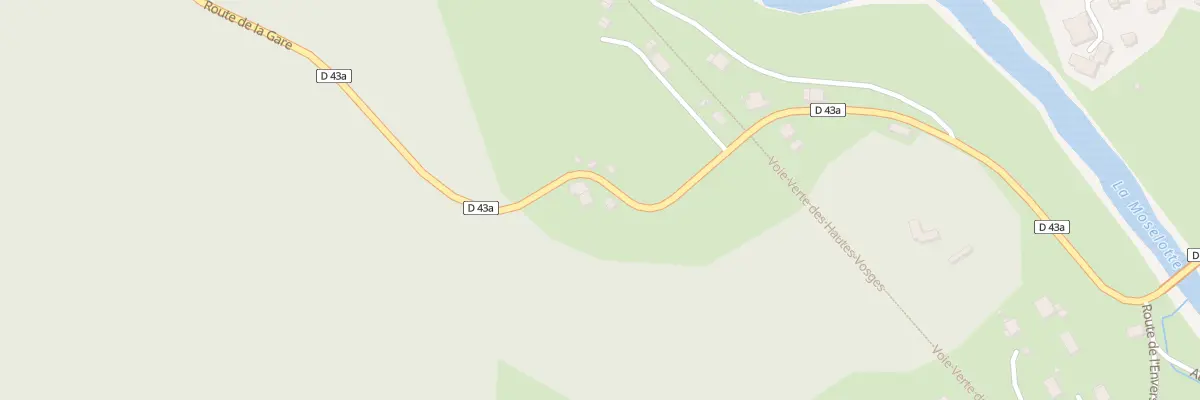 Plan du 7 Rte de la Gare à Thiéfosse