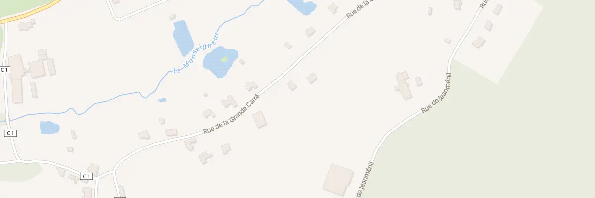 Plan du 7 À la Grande Carré à Saint-Benoît-la-Chipotte