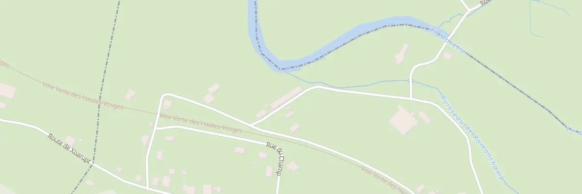 Plan du 48 Rue des Grands Prés à Ramonchamp