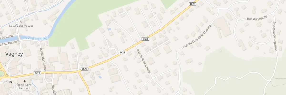 Plan du 2 Rue des Grands Prés à Vagney