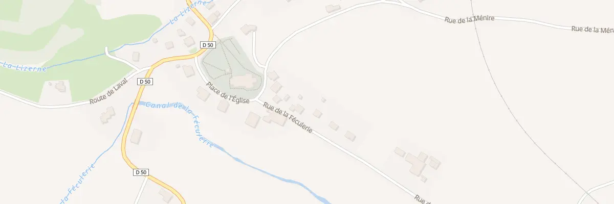 Plan du 1 Rue de la Féculerie à Champ-le-Duc